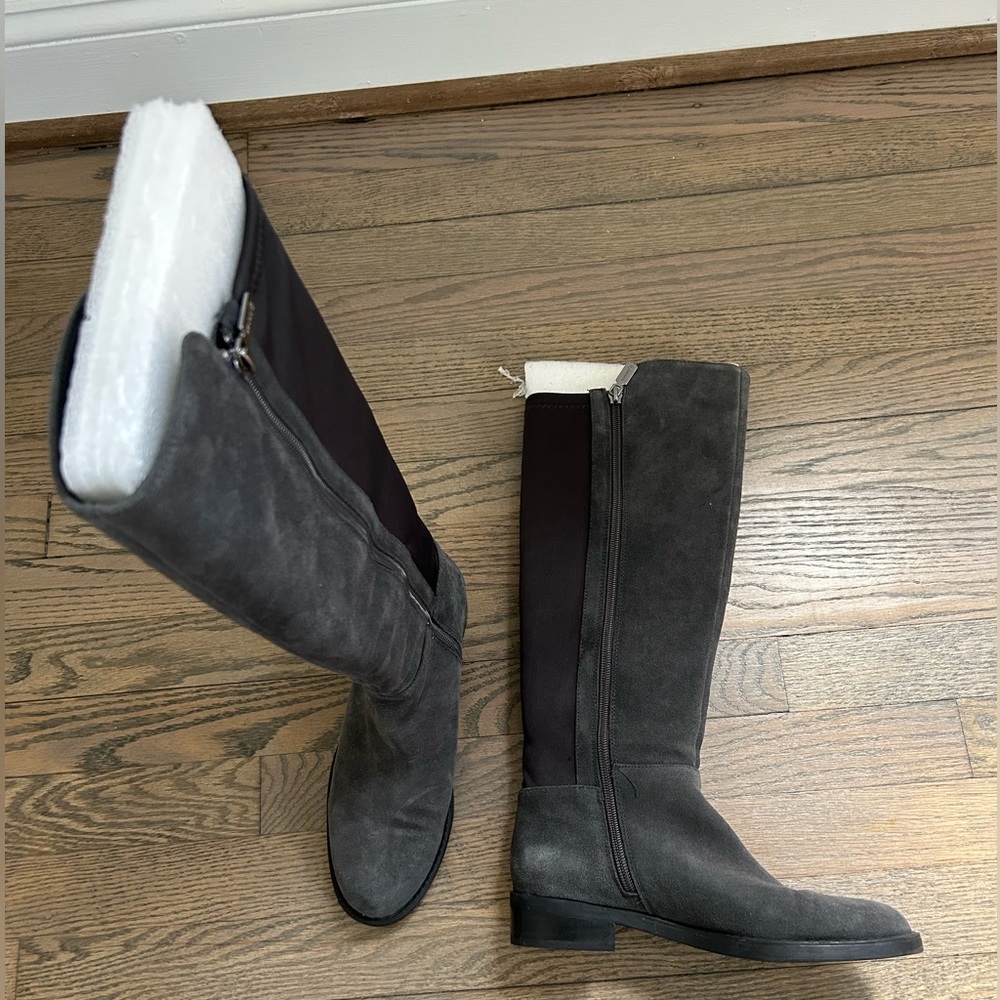 Waterproof Knee High Boots with Zipper